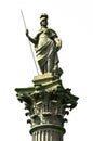 A statue of Minerva in Stainborough Park UK