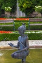 Statue in Mirabell garden near Mirabell Castle. Salzburg. Austria