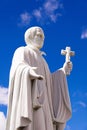 Statue of Missionary Saint Bitoresu Royalty Free Stock Photo