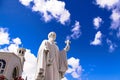 Statue of Missionary Saint Bitoresu Royalty Free Stock Photo