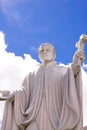 Statue of Missionary Saint Bitoresu Royalty Free Stock Photo