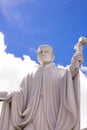 Statue of Missionary Saint Bitoresu Royalty Free Stock Photo