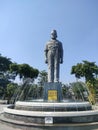 Statue monument of Governor Surjo, a brave governor