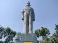 Statue monument of Governor Surjo, a brave governor