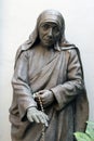 Statue of mother teresa in Mother house, Kolkata Royalty Free Stock Photo