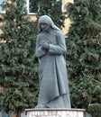 Statue of Mother Teresa in Struga,Macedonia