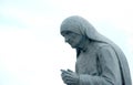 Statue of Mother Teresa in Struga,Macedonia Royalty Free Stock Photo