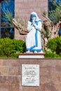 Statue of Mother Teresa in Tirana, Albania