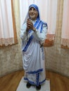 Statue of Mother Theresa in Skopie North Macedonia