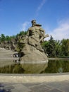 Statue Motherland, Mamayev Kurgan complex, Volgograd, Russia