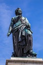 The statue of Mozart in Salzburg-Austria,Europe Royalty Free Stock Photo