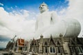 Statue of Naka Buddha sataue at Mukdahan, Big Buddha Wat Phu Manorom , Thailand.