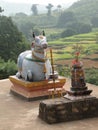 Statue of Nandi the bull