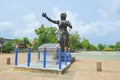 Statue of Nang Phisuea Samudr in Rayong, Thailand