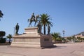 statue of Napoleon Bonaparte and his four brother