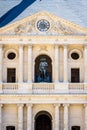 Statue of Napoleon Bonaparte in the Invalides in Paris Royalty Free Stock Photo