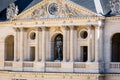 Statue of Napoleon Bonaparte in the Invalides in Paris Royalty Free Stock Photo