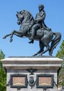 statue of Napoleon on a horse Royalty Free Stock Photo