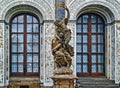 Statue near Ball Game Hall in the Royal garden, Prague Royalty Free Stock Photo