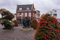 Statue near the Gate of Haarlem, Netherlands