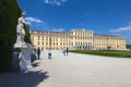 Statue near Schonbrunn Palace in Vienna, Austria