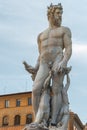 Statue of Neptun in Florence, Italy Royalty Free Stock Photo