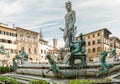 Statue of Neptun in Florence, Italy Royalty Free Stock Photo