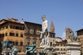 Statue of Neptune in Florence,Italy Royalty Free Stock Photo