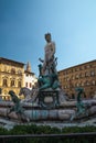 Statue of Neptune Florence Italy Royalty Free Stock Photo