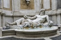 Statue of Neptune at fountain, Rome, Italy Royalty Free Stock Photo