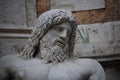 Statue of Neptune at fountain, Rome, Italy Royalty Free Stock Photo