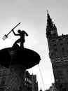 The Statue of Neptune is the Main Symbol of GdaÃâsk - POLSKA