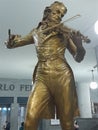 Statue of Nicolo` Paganini