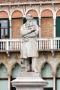 Statue of Nicolo Tommaseo in Venice, Italy Royalty Free Stock Photo