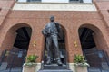 Statue Of Nile Kinnick On The Campus Of The University Of Iowa