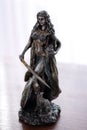 Statue of nordic goddess Freya - godness of love