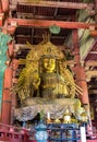 Statue of Nyoirin Kannon in Todai-ji temple - Nara Royalty Free Stock Photo