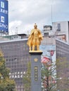 Statue of Oda Nobunaga Royalty Free Stock Photo
