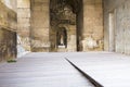 Statue from Odeon of Herodes Atticus Royalty Free Stock Photo