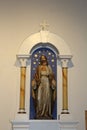 Old Adobe Mission, Our Lady of Perpetual Help Catholic Church, Scottsdale, Arizona, United States Royalty Free Stock Photo