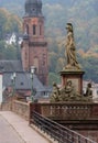 Statue of the old bridge Royalty Free Stock Photo