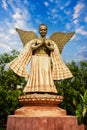 Statue of one of many Hindu Gods, Delhi, India