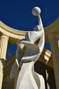 Statue of original form in Astana