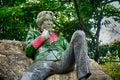Statue of Oscar Wilde at Merrion Square, Dublin, Ireland Royalty Free Stock Photo