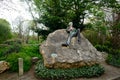 Statue of Oscar Wilde at Merrion Square, Dublin, Ireland Royalty Free Stock Photo