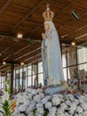 statue of Our Lady of Fatima on top of the andor