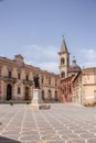 Statue of Ovid, Piazza XX Settembre, Sulmona, Abruzzo Royalty Free Stock Photo