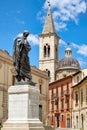 Piazza Ovidio Royalty Free Stock Photo