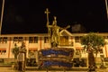 Statue of Pachacuti - Aguas Calientes - Peru, the road to visit