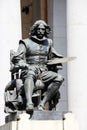 Statue of the painter velasquez, madrid